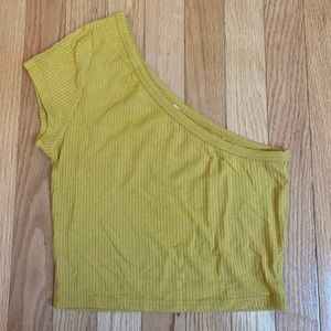 LF Off-Shoulder Crop Top